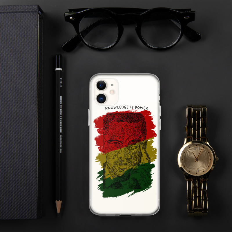 Malcolm X Arabic Calligraphy - iPhone Case Black History Edition