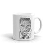 Malcolm X Arabic Calligraphy - White Glossy Mug